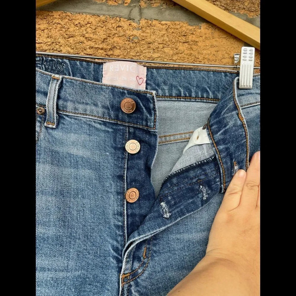 Revice Ruby Tuesday Racer Stripe Jeans 27 - Picture 8 of 13